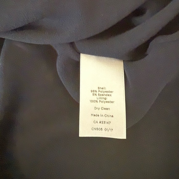 Talbots Size 8 Blue & White Floral Fit & Flare Dress - Picture 7 of 8